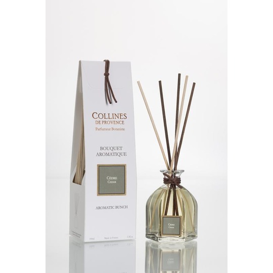 Collines de Provence Geurstokjes 100ml. Langdurig parfum voor uw huis, in 6 geuren.