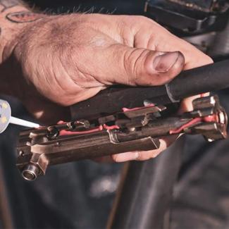 Trigger & locking lug wapenvet - Gun Butter
