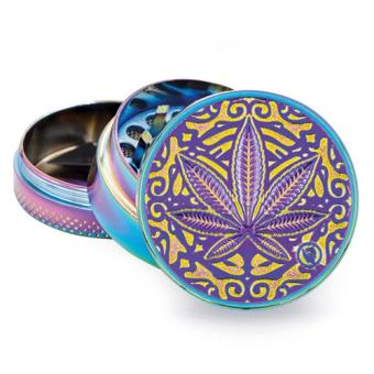 Icy Trance Grinder Leaf - Fire Flow