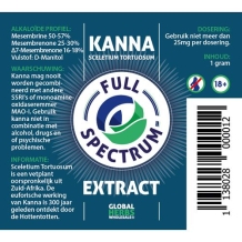Kanna Full Spectrum extract - 1 gram