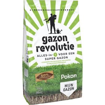 Pokon Gazon Revolutie 4 kilo.    Alles in 1 voor een super gazon.