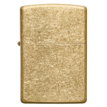 Zippo aansteker Tumbled brass