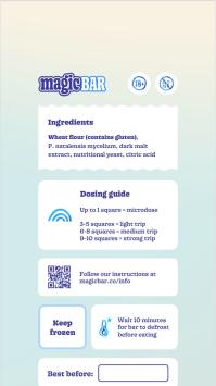 Magic Bar - Eetbare Psychedelische Mycelium