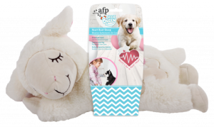 All For Paws Little Buddy Heart Beat Sheep --- cuddly toy with a heartbeat for puppies and restless dogs.