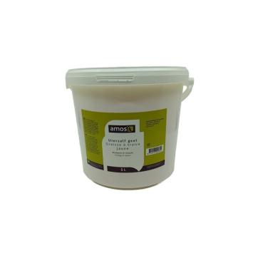 Amos Uierzalf Geel. -- Voor mens en dier, voor schrale huid & spenen en kloven. Vochtbestendig.