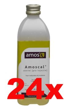 Amos Amoscal Melkziekte Injectie 450ml. --- Ter genezing van melkziekte bij koeien.