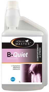 Horse Master B-Quiet. -- Voor nerveuze of angstige paarden, in vloeibaar of injector.