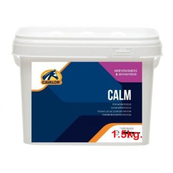Cavalor Calm. --- Heeft een rustgevende, ontspannende werking op nerveuze (jonge) paarden.