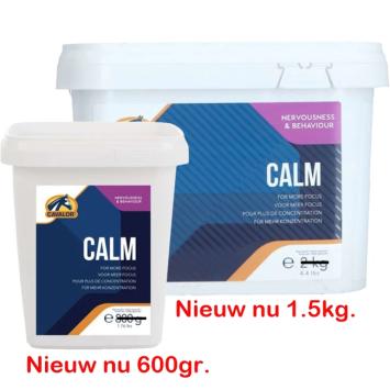 Cavalor Calm. --- Heeft een rustgevende, ontspannende werking op nerveuze (jonge) paarden.