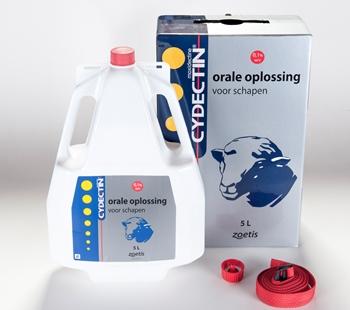 Cydectin 0.1% Oraal. --- Ter behandeling en bestrijding van volwassen en onvolwassen maagdarmwormen en volwassen longwormen bij schapen en lammeren