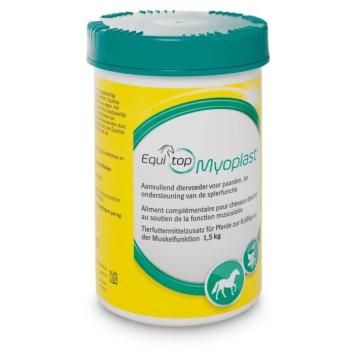 Equitop Myoplast 1,5kg. -- Für mehr Muskulatur, bei Muskel- und Rückenschmerzen. Dopingfrei!