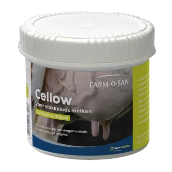 Farm-O-San Cellow 8x 70gr. --- Boluses to promote calcium absorption and provide support to the cow during periods of reduced resistance and udder health.