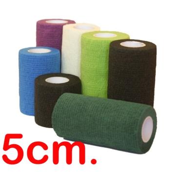 Horse Master Flex'On 5cm. -- Sterke, zelf hechtende, waterafstotende en rekbare bandage.