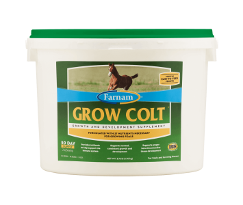 Farnam Grow Colt 3.17kg. --- 27 vitamines en mineralen speciaal voor veulens in het eerste jaar.