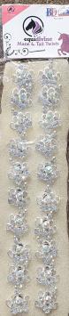 Equidivine Mane & Tail Twists 20 stuks -- Haarspiralen met strass voor manen en staart.