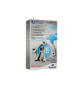 Norbrook Pestigon Combo Hond Spot-On. --- Tegen luizen, vlooien en teken op honden. Met Fipronil.
