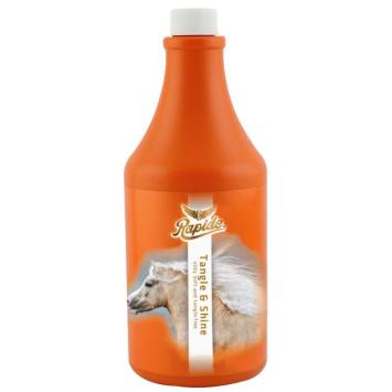 Rapide Tangle & Shine. --- Haalt de klitten uit de manen en staart van jouw paard of pony en geeft glans.