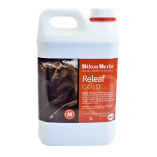 Hilton Herbs Releaf Gold Herbal Bute. -- Ondersteunt de mobiliteit van uw paard of pony, met duivelsklauw.