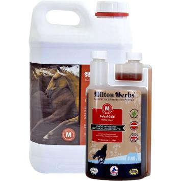 Hilton Herbs Releaf Gold Herbal Bute. -- Ondersteunt de mobiliteit van uw paard of pony, met duivelsklauw.