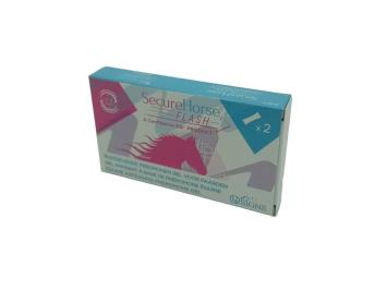 Secure Horse Flash.   For immediatly calming of the horse, NO MEDICINE!