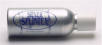 Splintex SILVER + kwast 30ml. -- Voor verse schiefels.
