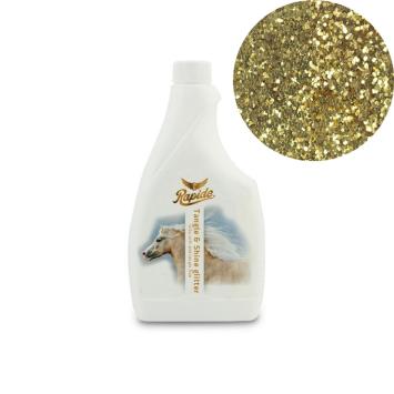 Rapide Tangle & Shine Glitters 500ml. --- Anti tangle and shine spray with subtle glitters in gold or silver.