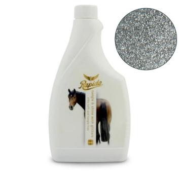 Rapide Tangle & Shine Glitters 500ml. --- Anti tangle and shine spray with subtle glitters in gold or silver.