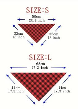 Troublemaker Bandana for Dogs. --- Super cute, in 5 colors and 3 sizes.